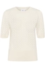 St.Tropez - Trui met ronde hals - Ecru - Karnasz puff pullover