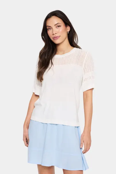 St. Tropez - Trui met ronde hals - Ecru - KonstansiaSZ Pullover - 30514071