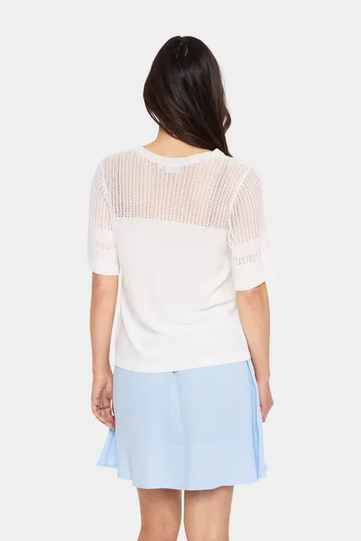St. Tropez - Trui met ronde hals - Ecru - KonstansiaSZ Pullover - 30514071