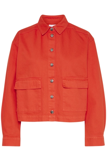 St.Tropez - Tussenjas - Rood - IluSZ Denim Jacket