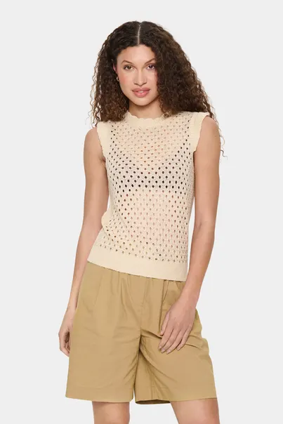 St. Tropez - Vest - Beige - KeirySZ Vest - 30514002