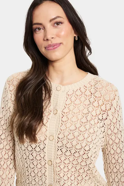 St. Tropez - Vest - Lichtgrijs - KarlinaSZ Cardigan - 30514074