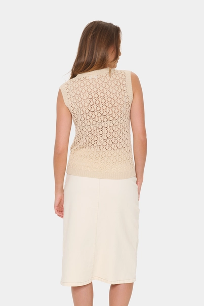 St. Tropez - Vest - Lichtgrijs - KarlinaSZ Vest - 30514073