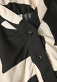 Street One - Blouse korte mouw - Donkergrijs - LTD QR Blouse Top w button pan - A345739