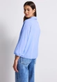 Street One - Blouse lange mouw - Lichtblauw - Chambray Shirtcollar blouse - 345800