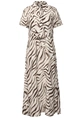 Street One - Jurk - Beige - Maxi Viscose Shirt Dress_AOP - A144565 Maxi Viscose Shirt Dress_AO