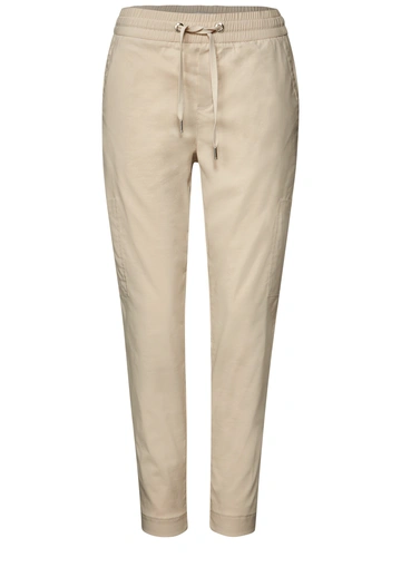 Street One - Katoenen broek - Beige - Bonny Summer Beng - A379201