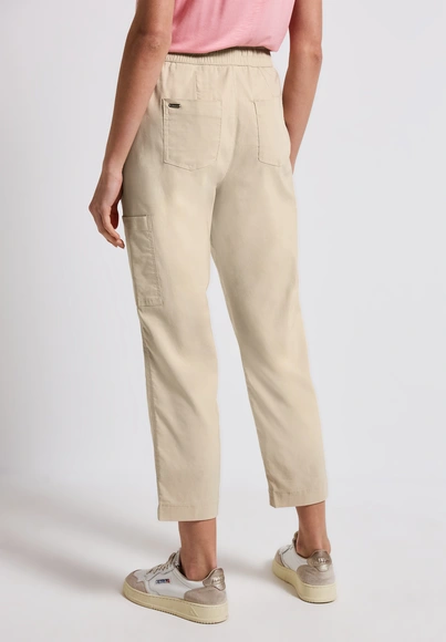 Street One - Katoenen broek - Beige - Bonny Summer Beng - A379201