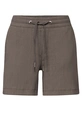 Street One - Korte broek - Bruin - Shorts Crinkle Crash HW - A379429