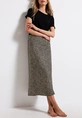 Street One - Rok - Beige - Viscose Wrap Skirt_AOP - 361724