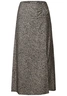 Street One - Rok - Beige - Viscose Wrap Skirt_AOP - 361724