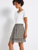 Street One - Rok - Bruin - Chiffon Skirt_AOP - A361748