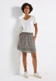 Street One - Rok - Bruin - Chiffon Skirt_AOP - A361748