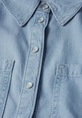 Street One - Spijkerblouse korte mouw - Vintage Denim - Denim-Blouse tencel - 345721