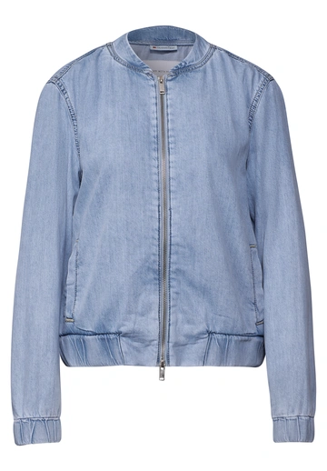 Street One - Spijkerjas - Gebleekte denim - Style Denim-Jacket Bomber - 212691