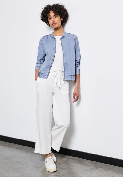 Street One - Spijkerjas - Gebleekte denim - Style Denim-Jacket Bomber - 212691