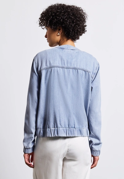Street One - Spijkerjas - Gebleekte denim - Style Denim-Jacket Bomber - 212691