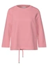 Street One - Sweater - Koraal - Crewneck solid - A303275