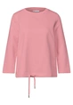 Street One - Sweater - Koraal - Crewneck solid - A303275