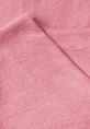 Street One - T-shirt korte mouw - Roze - linen look v-neck shirt - 323335