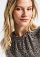 Street One - Tanktop - Beige - Printed jersey top - 323355