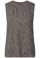 Street One - Tanktop - Beige - Printed jersey top - 323355