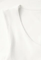 Street One - Tanktop - Ecru - Gania heart neckl - 323499