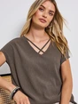 Structure shirt w.cross