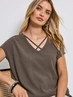 Structure shirt w.cross