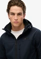 Superdry - Herenjas - Marineblauw - Hooded Soft Shell Trekker Jkt - M5012103A
