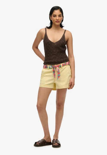 Superdry - Korte broek - Geel - Classic Chino Short - W7110454A