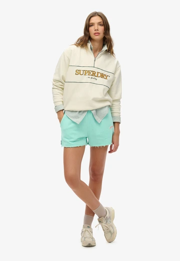 Superdry - Korte broek - Lichtgroen - Essential Logo Gd Shorts - W7110462A