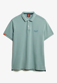 Superdry - Polo - Blauw - Vint Destroy Polo - M1110439A