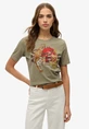 Superdry - T-shirt korte mouw - Groen - Vl Tokyo Relaxed Tee - W1011627A
