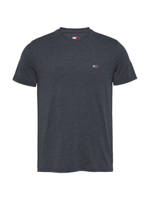 Tommy Hilfiger - T-shirt korte mouw - Marineblauw - Tommy Jeans Men - TJM XSLIM JASPE HTR TEE EXT