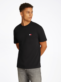 Tommy Hilfiger - T-shirt korte mouw - Zwart - Tommy Jeans Men - TJM REG BADGE TEE EXT