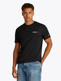 Tommy Hilfiger - T-shirt korte mouw - Zwart - Tommy Jeans Men - TJM REG DNA GRAPHIC TEE EXT