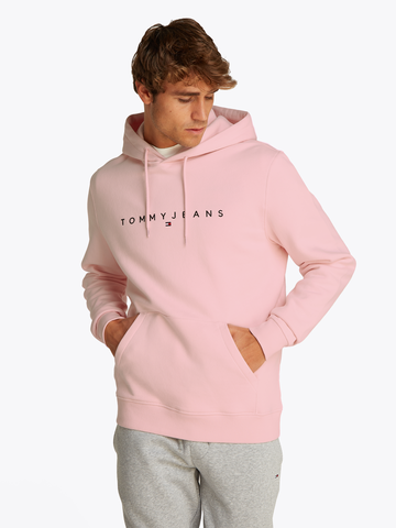 TOMMY JEANS - Hoodie - Roze - Tjm Reg Linear Logo Hoodie - Dm0Dm20746