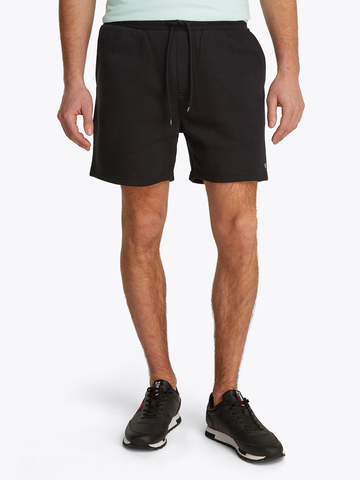 TOMMY JEANS - Korte broek katoen - Zwart - Tjm S Flag Beach Short - Dm0Dm21931