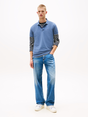 Tommy Jeans - Polo - Blauw - Dm0Dm20676 - Slim Placket Polo Ext