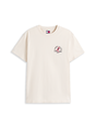 Tommy Jeans - T-shirt korte mouw - Camel - Dm0Dm21586 - Reg Small Motif Tee Ext