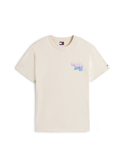 Tommy Jeans - T-shirt korte mouw - Camel - Reg Stack Backprint Tee Ext - Dm0Dm21589