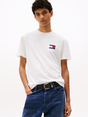 Tommy Jeans - T-shirt korte mouw - Ecru - Reg Flag Graph Bckprnt T Ext - Dm0Dm21910