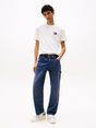 Tommy Jeans - T-shirt korte mouw - Ecru - Reg Flag Graph Bckprnt T Ext - Dm0Dm21910