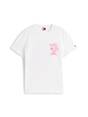 Tommy Jeans - T-shirt korte mouw - Ecru - Reg Novelty Fair Tee Ext - Dm0Dm21829
