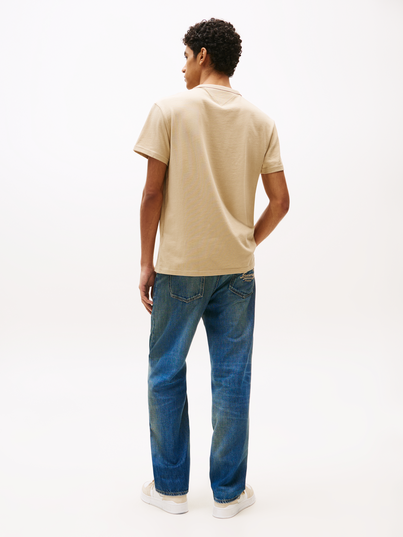 Tommy Jeans - T-shirt korte mouw - Grijs - Reg Badge Tee Ext - Dm0Dm20322