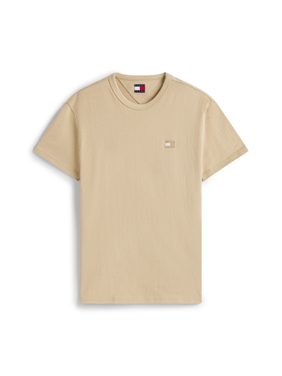 Tommy Jeans - T-shirt korte mouw - Grijs - Reg Badge Tee Ext - Dm0Dm20322