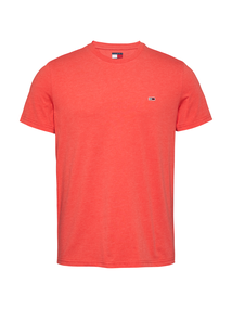 TOMMY JEANS - T-shirt korte mouw - Koraal - Tjm Xslim Jaspe Htr Tee - Dm0Dm20363