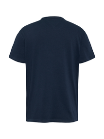 TOMMY JEANS - T-shirt korte mouw - Marineblauw - Tjm Reg Badge Tee - Dm0Dm20322