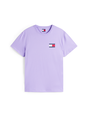 Tommy Jeans - T-shirt korte mouw - Paars - Dm0Dm20740 - Slim Essential Flag Tee Ext